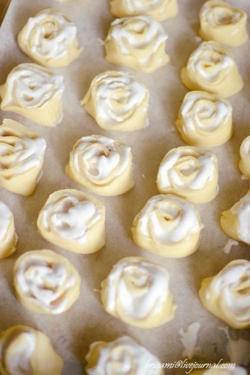 Печенье Розочки. Это печенье моя тётя пекла, практически еженедельно. 04