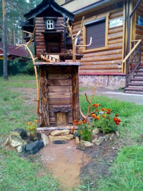 Муж одной из подписчиц такую вот замечательную кормушку сделал! 02