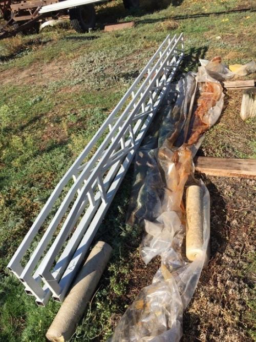 Чуть больше недели делали навес для авто на участок. 04