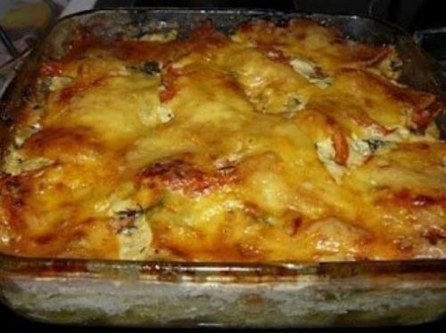 Обалденная вкусная запеканка картофельная с рыбкой. 04