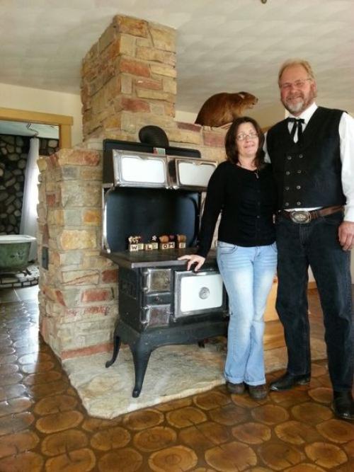 Креативный наливной деревянный пол. 04