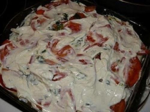 Обалденная вкусная запеканка картофельная с рыбкой. 02