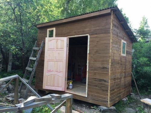 Сарай 2, 5 х 3, 5 метра от подписчика. 03