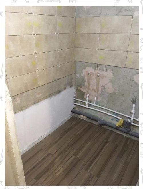 Одписчи поделился своим ремонтом в ванной, оторый сам делал впервые. 05