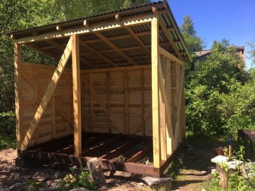 Сарай 2, 5 х 3, 5 метра от подписчика. 01