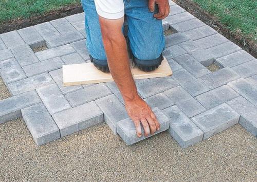 Как класть брусчатку. 07 Как класть брусчатку. 07