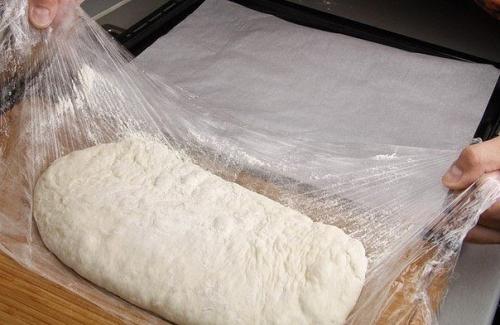 Чиабатта в духовке.  Ингредиенты: 06