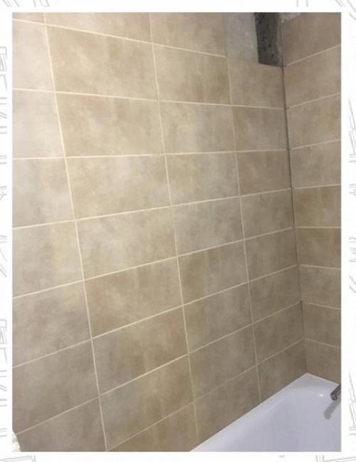 Одписчи поделился своим ремонтом в ванной, оторый сам делал впервые. 07