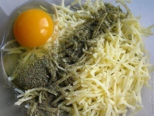Запеканка из тертого картофеля с сыром и чесноком. 02 Запеканка из тертого картофеля с сыром и чесноком. 02