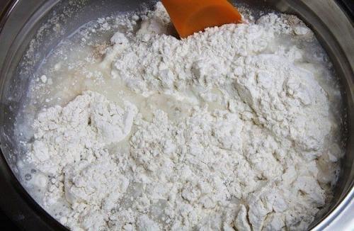 Чиабатта в духовке.  Ингредиенты: 01