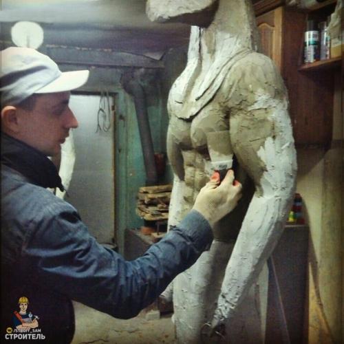 Скульптуры из железобетона. 01