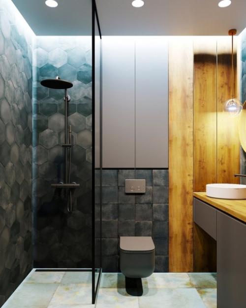 Атмосферная ванная комната. 01