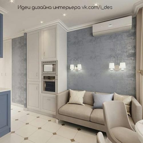 Дизайн кухни с эркером. 02