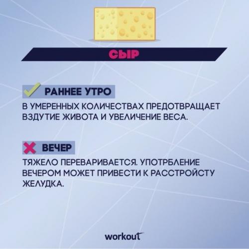 Когда лучше есть определённые продукты! 05