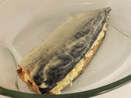 Запеченная скумбрия с сыром. 06 Запеченная скумбрия с сыром. 06