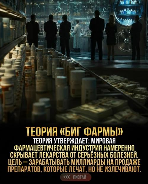 История доказывает, что многие теории заговора со временем становятся фактами. 06