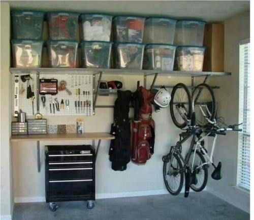 Идеи хранения инвентаря. 08