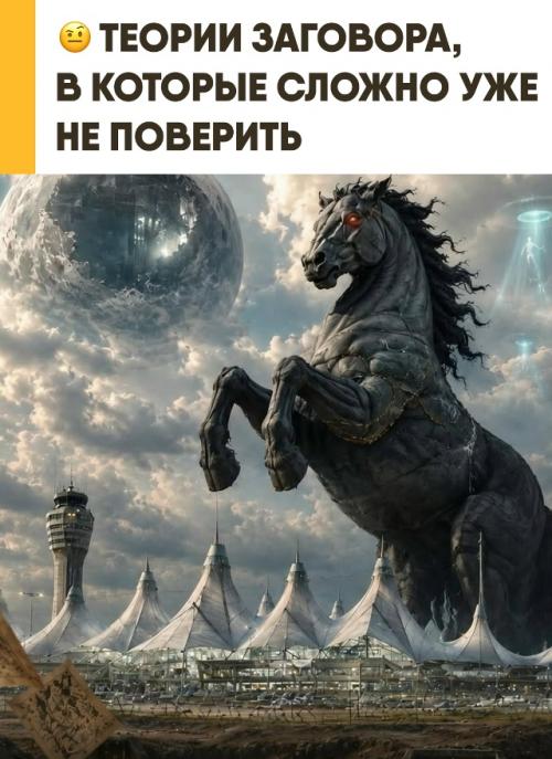 История доказывает, что многие теории заговора со временем становятся фактами. 


