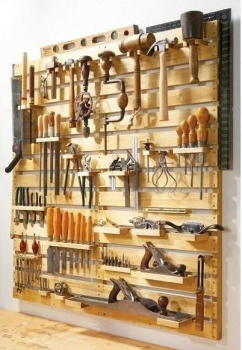 Идеи хранения инвентаря. 02