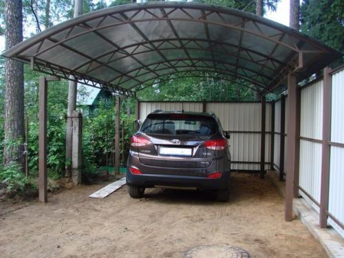 Как сделать навес для автомобиля, полезные советы. 04 Как сделать навес для автомобиля, полезные советы. 04