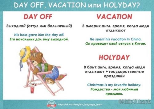 Английский язык.  Разница между похожими по смыслу словами: 03