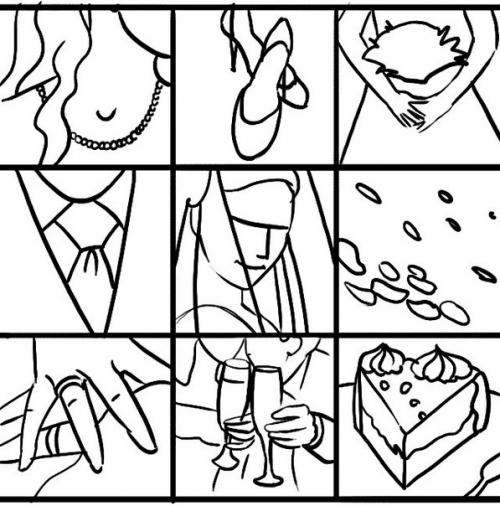 Свадебная фотосессия - главные позы. 08