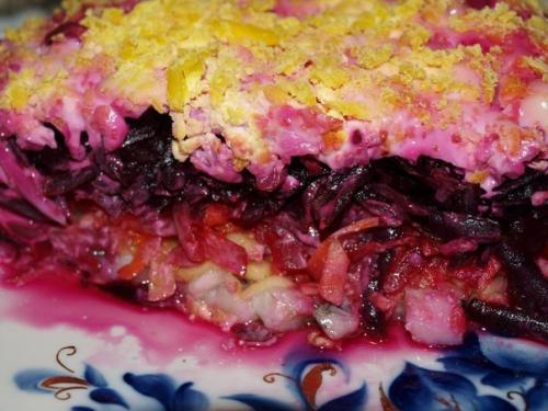 Селедка под шубой - 5 вариаций салата? 04