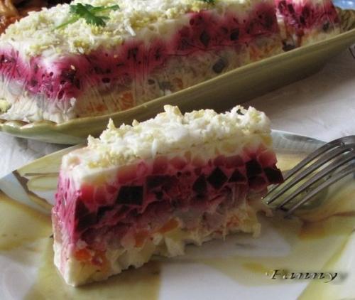 Селедка под шубой - 5 вариаций салата? 03