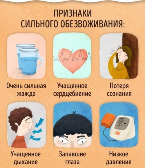 Верные признаки того, что вашему организму не хватает воды. 02