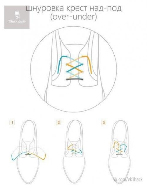 Как завязать шнурки - 6 лучших способов. 01
