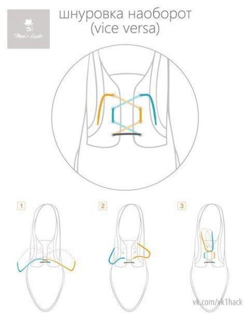 Как завязать шнурки - 6 лучших способов. 04
