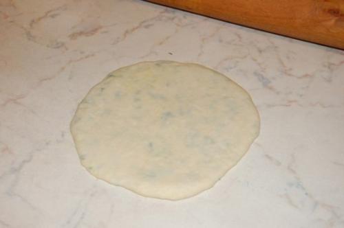 Невероятно вкусная вещь хичины с сыром и зеленью, и еще с картошкой и зеленью к ужину. 03