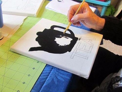 Мастер-класс - панно из фасоли. 03 Мастер-класс - панно из фасоли. 03