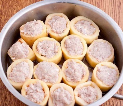 Потрясающая фаршированная картошечка. 03 Потрясающая фаршированная картошечка. 03
