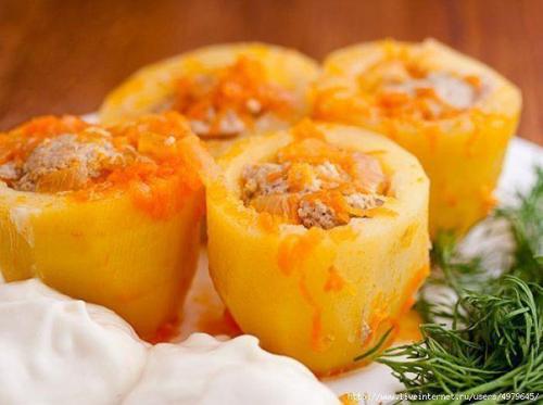 Потрясающая фаршированная картошечка. 05 Потрясающая фаршированная картошечка. 05