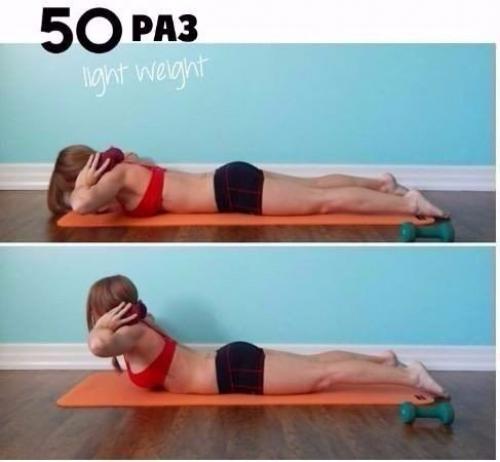 Жиросжигающая тренировка. Выполняй упражнения без перерыва, 3 круга! 03