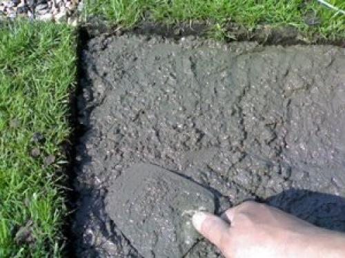 Декоративные садовые дорожки своими руками. 03