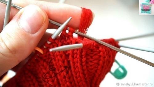 Мы вяжем своими руками шапку - резинку с оригинальной макушкой. 04 Мы вяжем своими руками шапку - резинку с оригинальной макушкой. 04