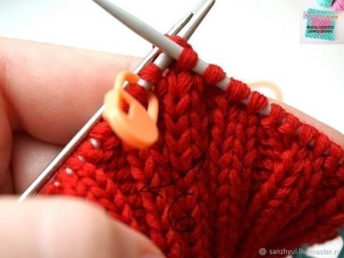 Мы вяжем своими руками шапку - резинку с оригинальной макушкой. 05 Мы вяжем своими руками шапку - резинку с оригинальной макушкой. 05