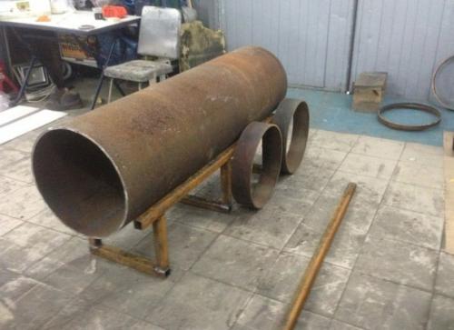 Как сделать оригинальный мангал. 02