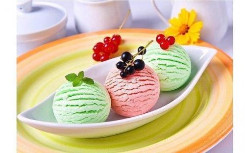 Детское мороженое из творога с бананами. 03 Детское мороженое из творога с бананами. 03