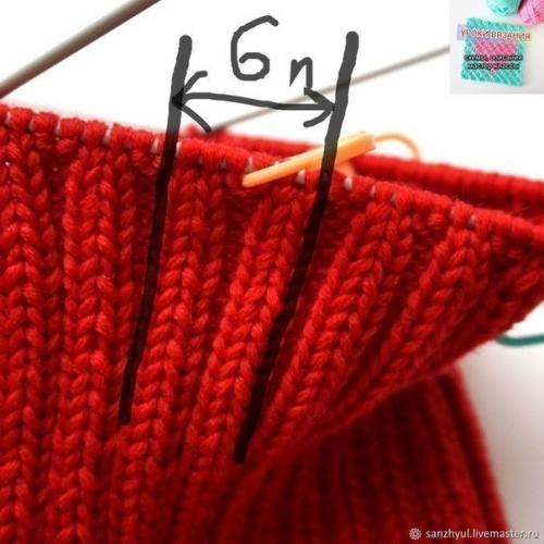 Мы вяжем своими руками шапку - резинку с оригинальной макушкой. 03 Мы вяжем своими руками шапку - резинку с оригинальной макушкой. 03