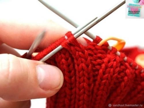 Мы вяжем своими руками шапку - резинку с оригинальной макушкой. 06 Мы вяжем своими руками шапку - резинку с оригинальной макушкой. 06