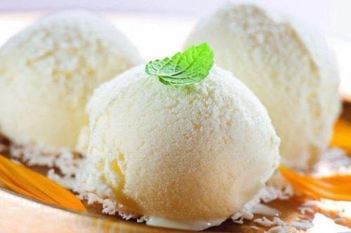 Детское мороженое из творога с бананами. 01 Детское мороженое из творога с бананами. 01