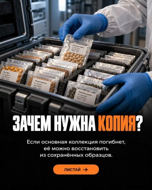 Человечество создало резервную копию урожая на случай катастрофы. 02