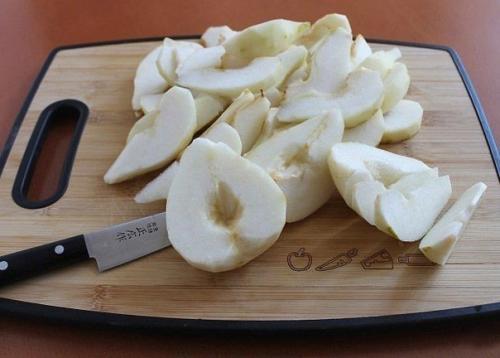 Заливной грушевый пирог. 01 Заливной грушевый пирог. 01