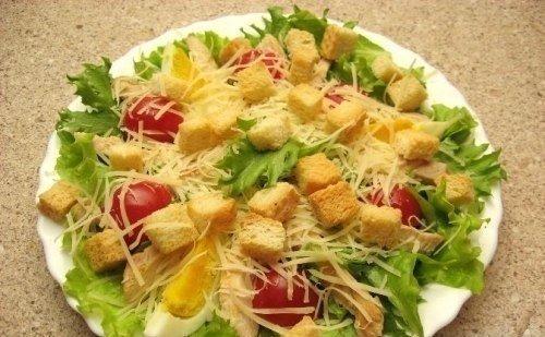 Самый простой рецепт салата Цезарь? 08 Самый простой рецепт салата Цезарь? 08