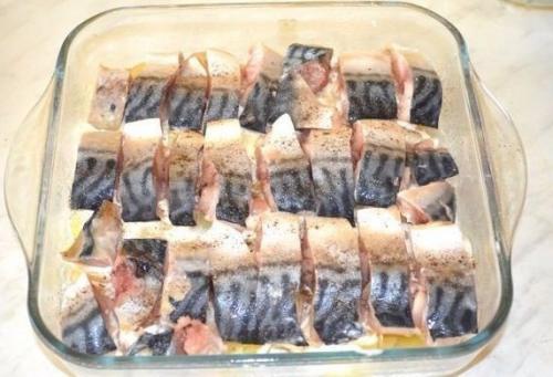 Картофельная запеканка со скумбрией. 03