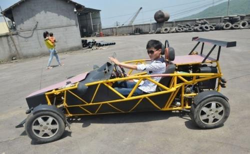 Китаец за три недели гоночный болид собрал. 04