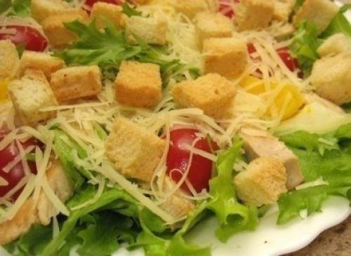 Самый простой рецепт салата Цезарь? 09 Самый простой рецепт салата Цезарь? 09